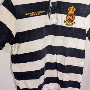 Vintage ralph lauren polo classic fit men's xl Bleeker St. Regiment